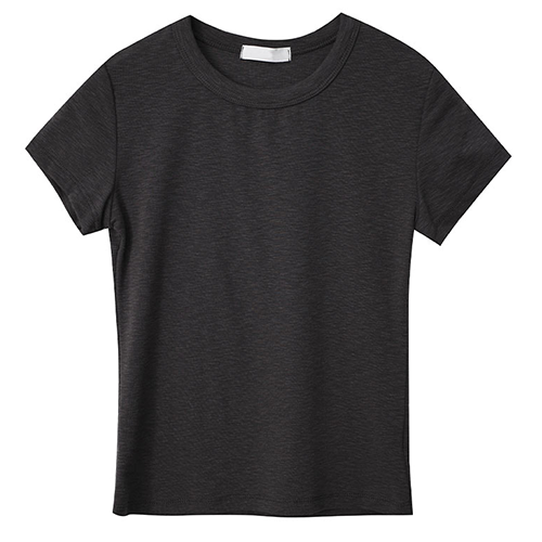 彈性短版雪花棉T*5色