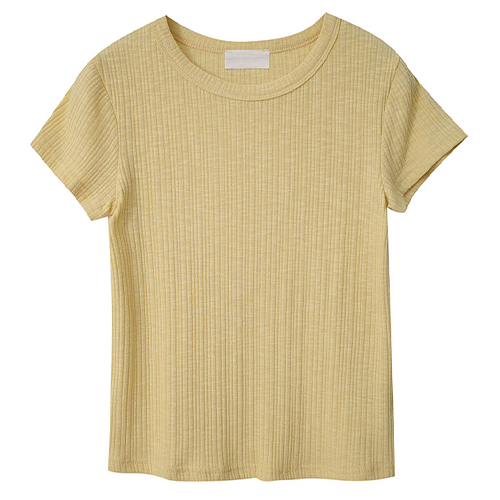 肌理感彈性坑紋短袖上衣*5色