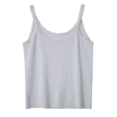 蕾絲花邊吊帶針織背心*5色