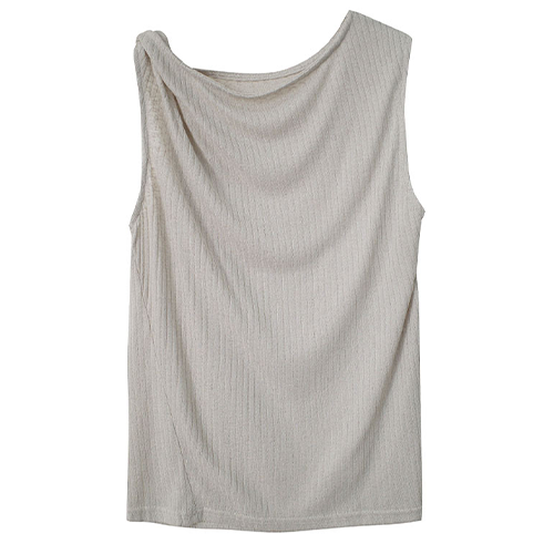 扭結坑紋針織背心*3色