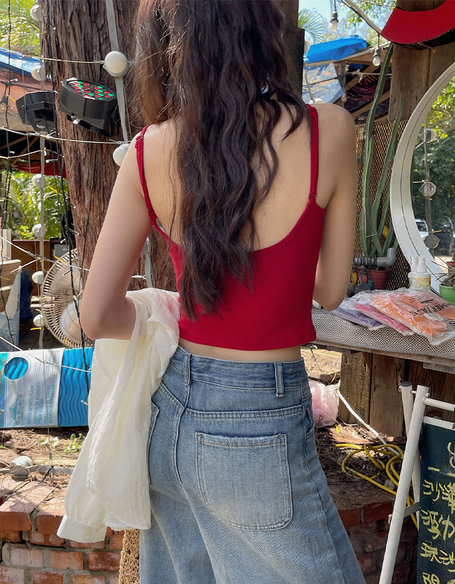 後U美背短版Bra Top小可愛*4色